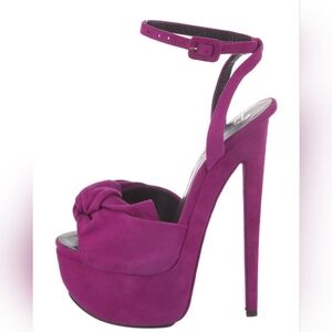 Giuseppe Zanotti Suede Platform Heels 36 US 36